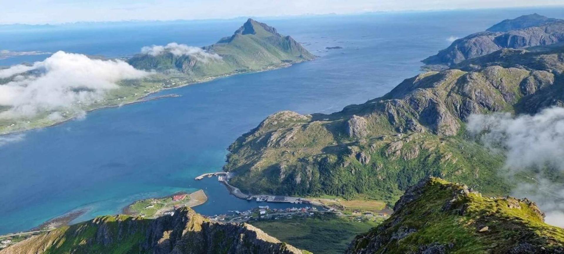 Landsbyhus I Lofoten Napp Esterno foto
