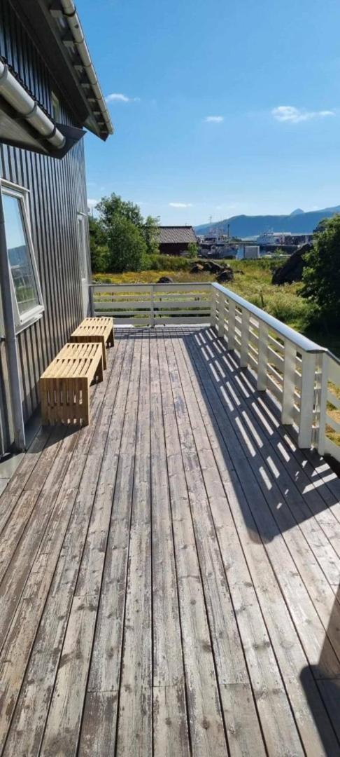 Landsbyhus I Lofoten Napp Esterno foto